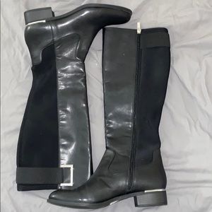 HP✨ Calvin Klein Black Knee High Boots